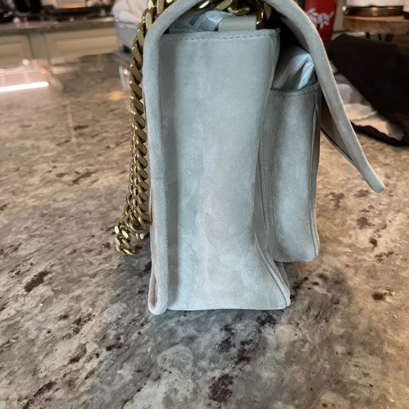 NWT!!! YSL Niki Medium Chain Bag in Sand Suede - Picture 7 of 10